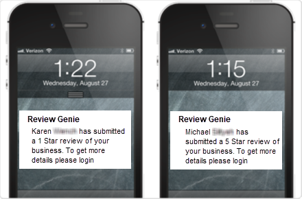 SMS Review Alerts